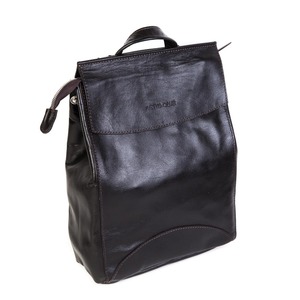 Р-04 тёмно-коричневый Рюкзак-сумка